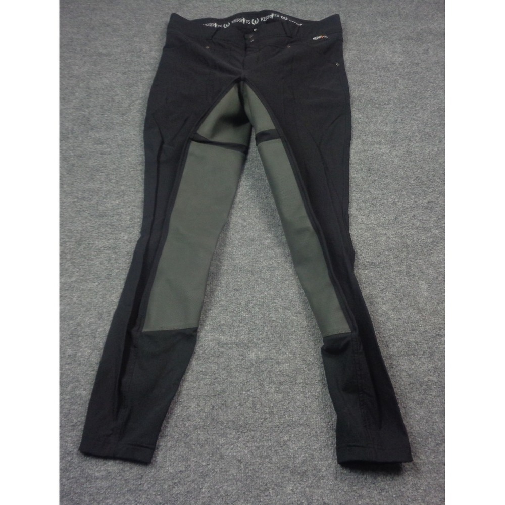 Kerrits Griptek II Fullseat Breach Pants Womens XL Gray Equestrian Horse Riding